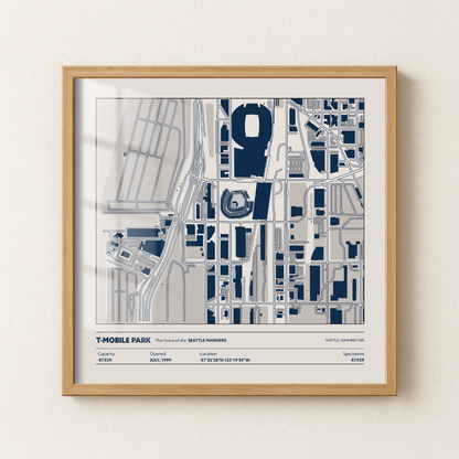 T-Mobile Park - Aerial Detailed