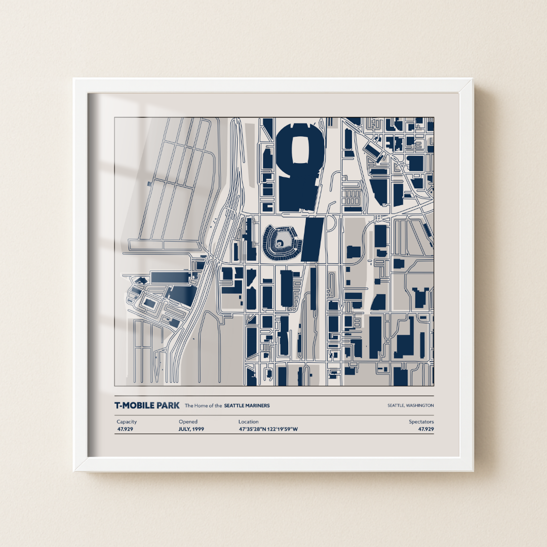 T-Mobile Park - Aerial Detailed