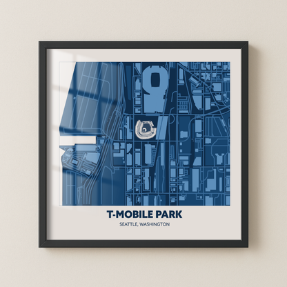 T-Mobile Park - Aerial Minimal