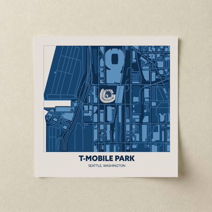 T-Mobile Park - Aerial Minimal