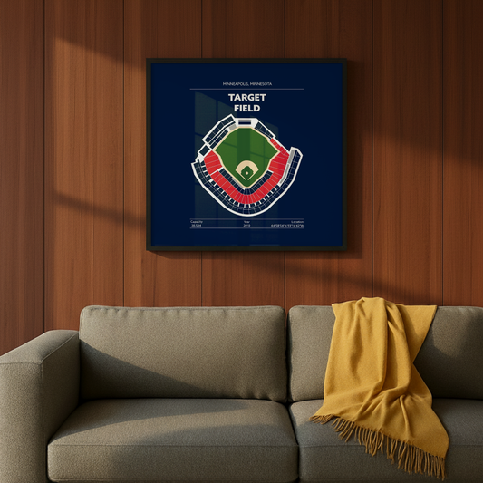 Target Field Stadium - Green Field Dark