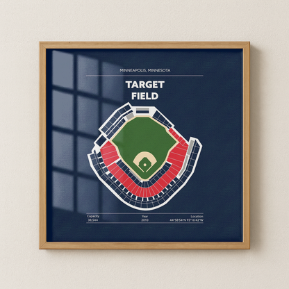 Target Field Stadium - Green Field Dark