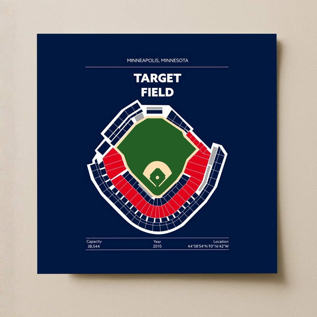 Target Field Stadium - Green Field Dark