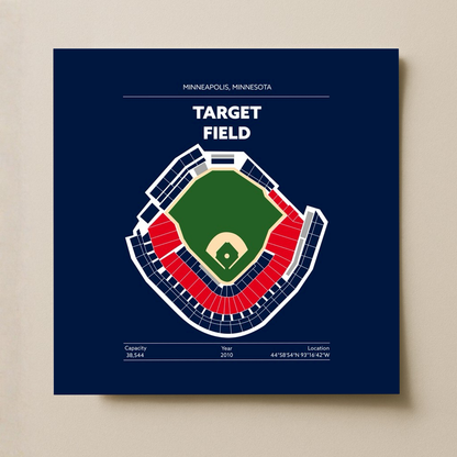 Target Field Stadium - Green Field Dark