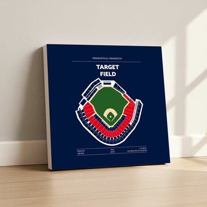Target Field Stadium - Green Field Dark