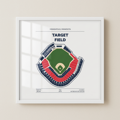 Target Field Stadium - Green Field Light