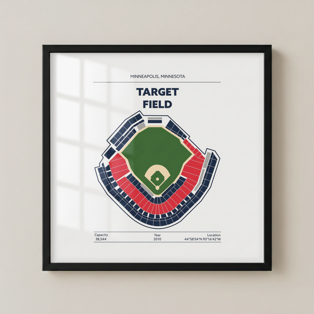 Target Field Stadium - Green Field Light