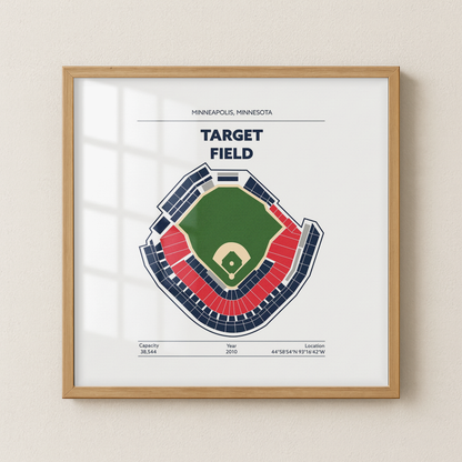 Target Field Stadium - Green Field Light