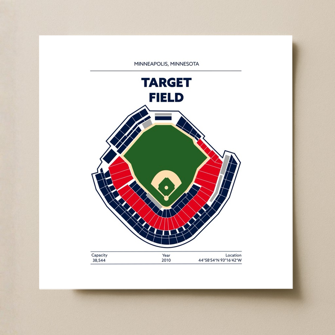 Target Field Stadium - Green Field Light