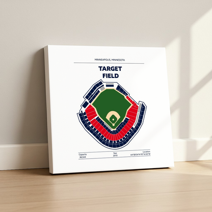 Target Field Stadium - Green Field Light