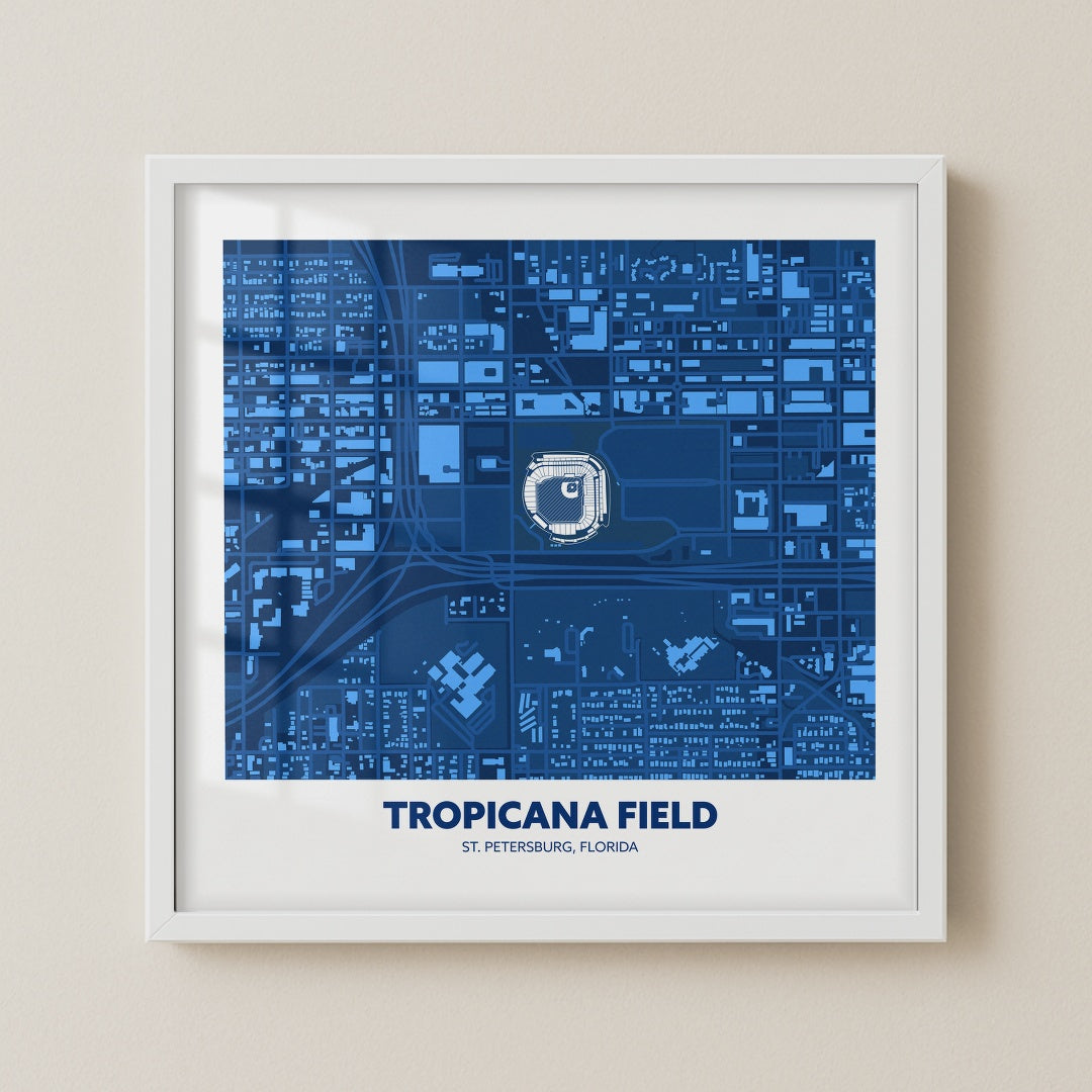 Tropicanca Field - City Map Dark