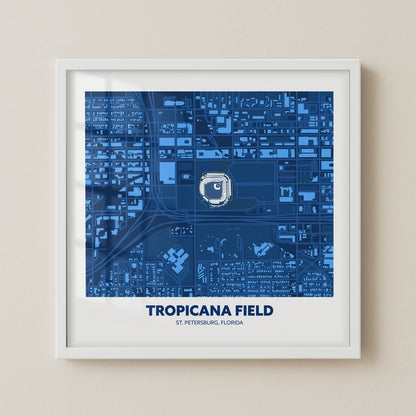 Tropicanca Field - City Map Dark