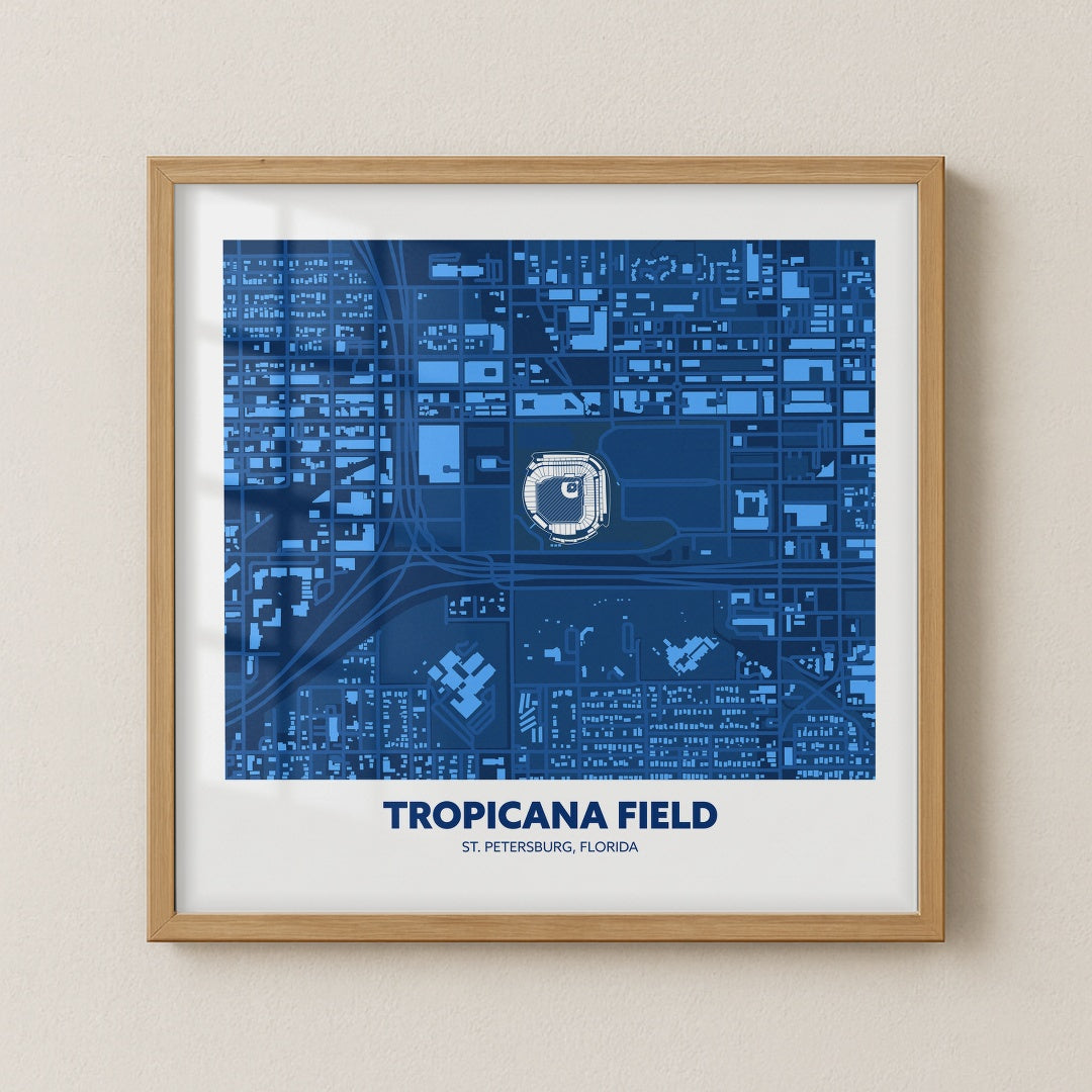 Tropicanca Field - City Map Dark