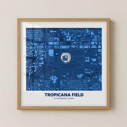Tropicanca Field - City Map Dark