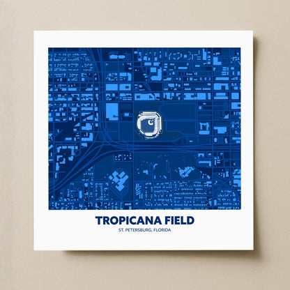 Tropicanca Field - City Map Dark
