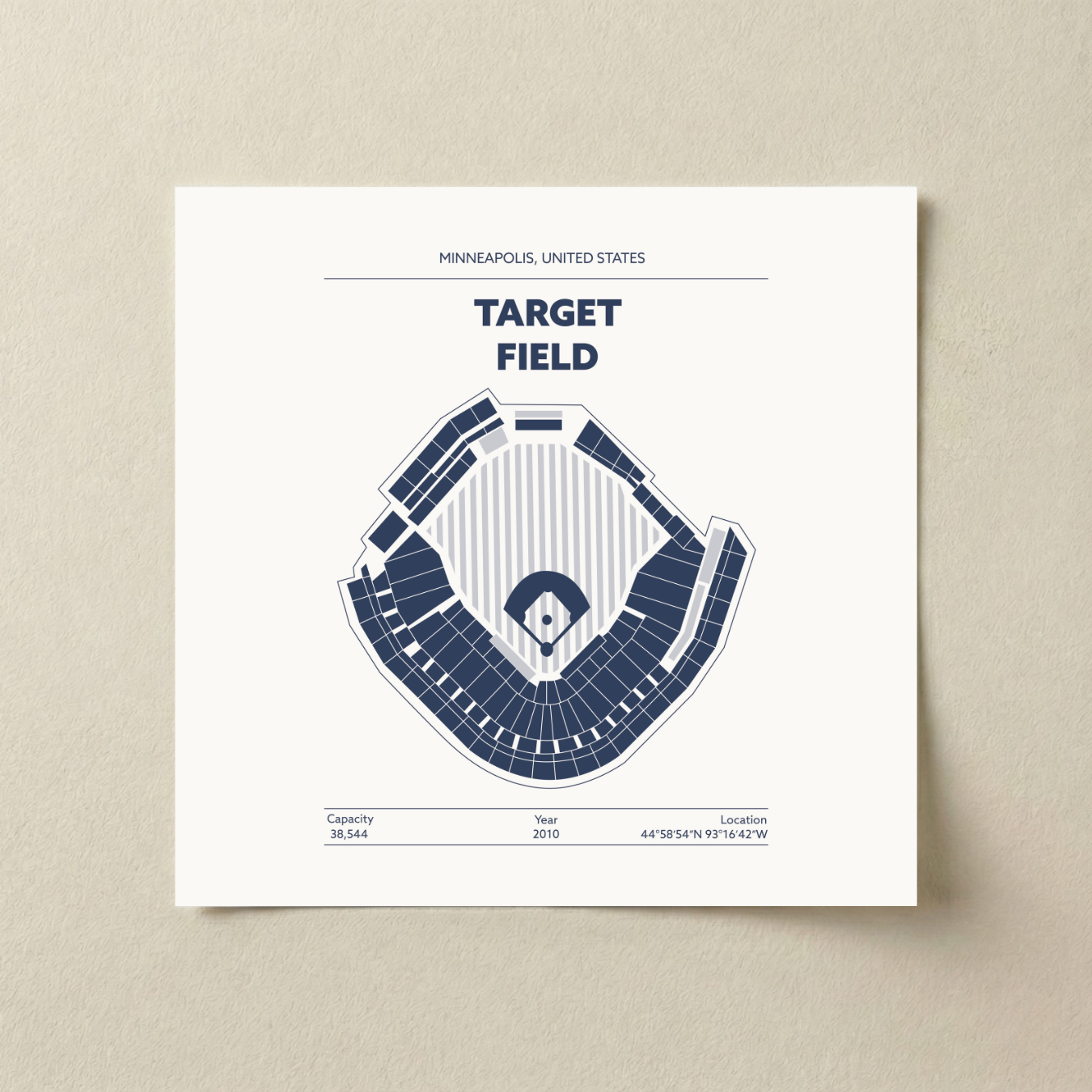 Target Field Stadium - Classic Light