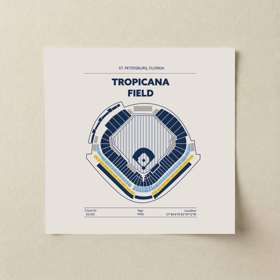 Tropicana Field - Signature Minimal