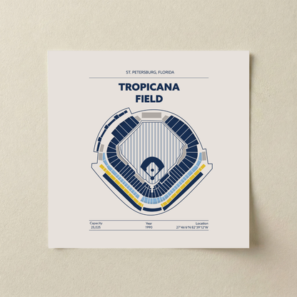 Tropicana Field - Signature Minimal