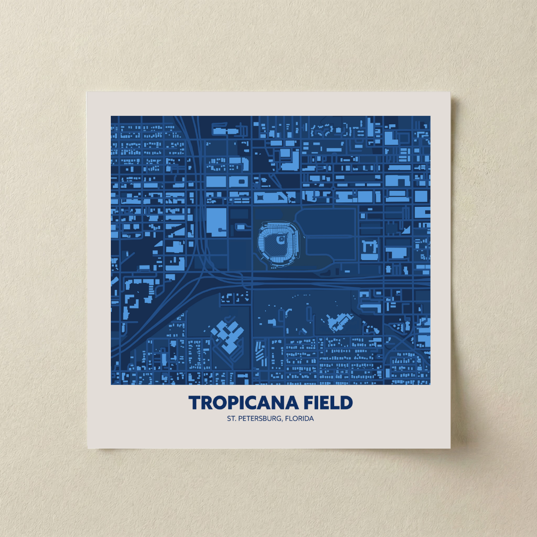 Tropicana Field - Aerial Minimal