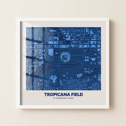 Tropicana Field - Aerial Minimal