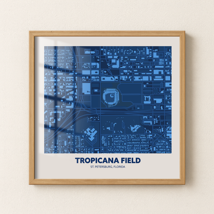 Tropicana Field - Aerial Minimal
