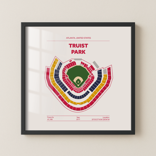 Truist Park Stadium - Signature Minimal