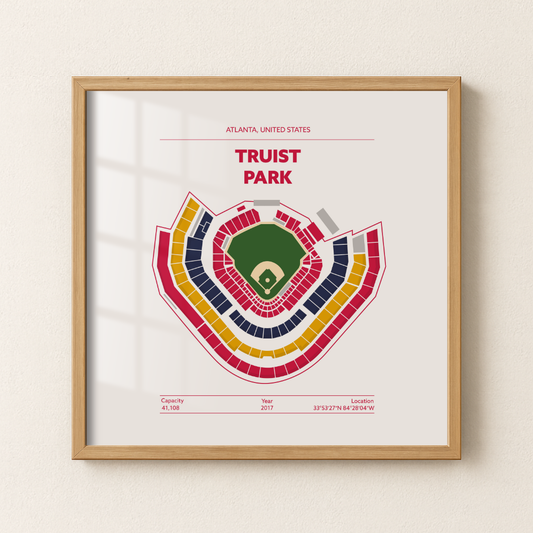 Truist Park Stadium - Signature Minimal