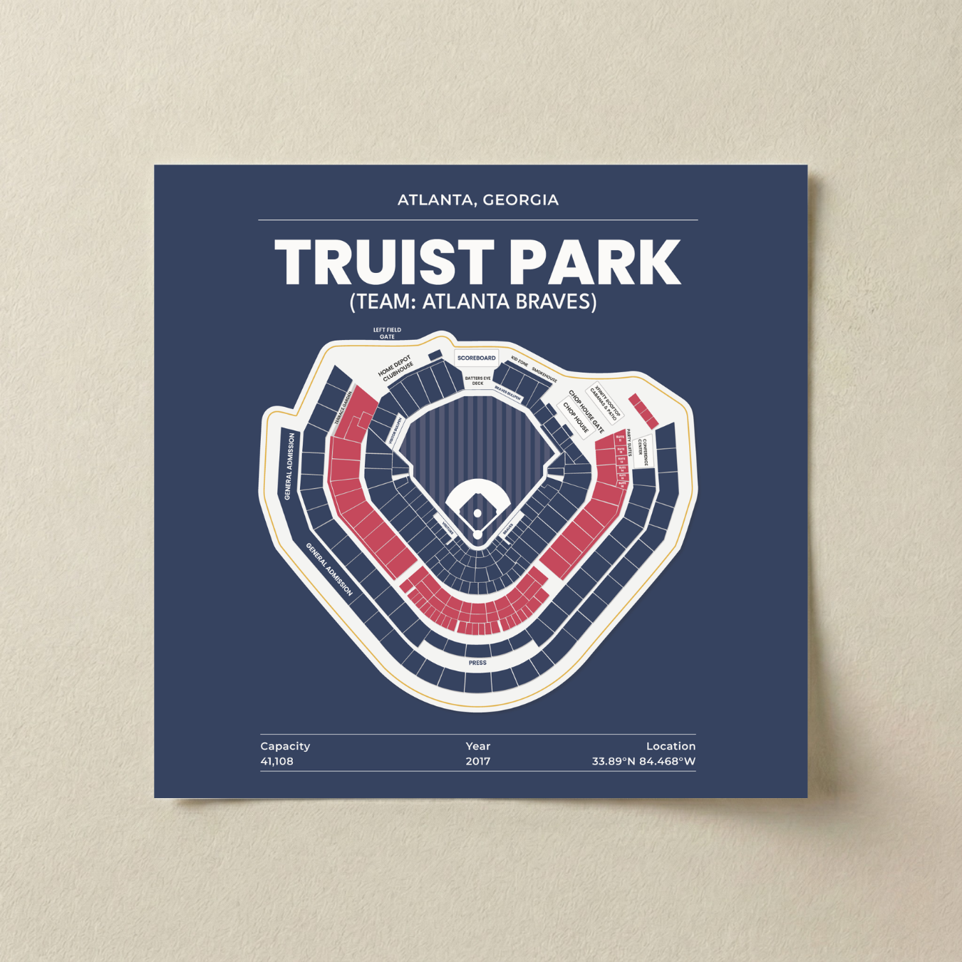 Truist Park Stadium - Signature Detailed