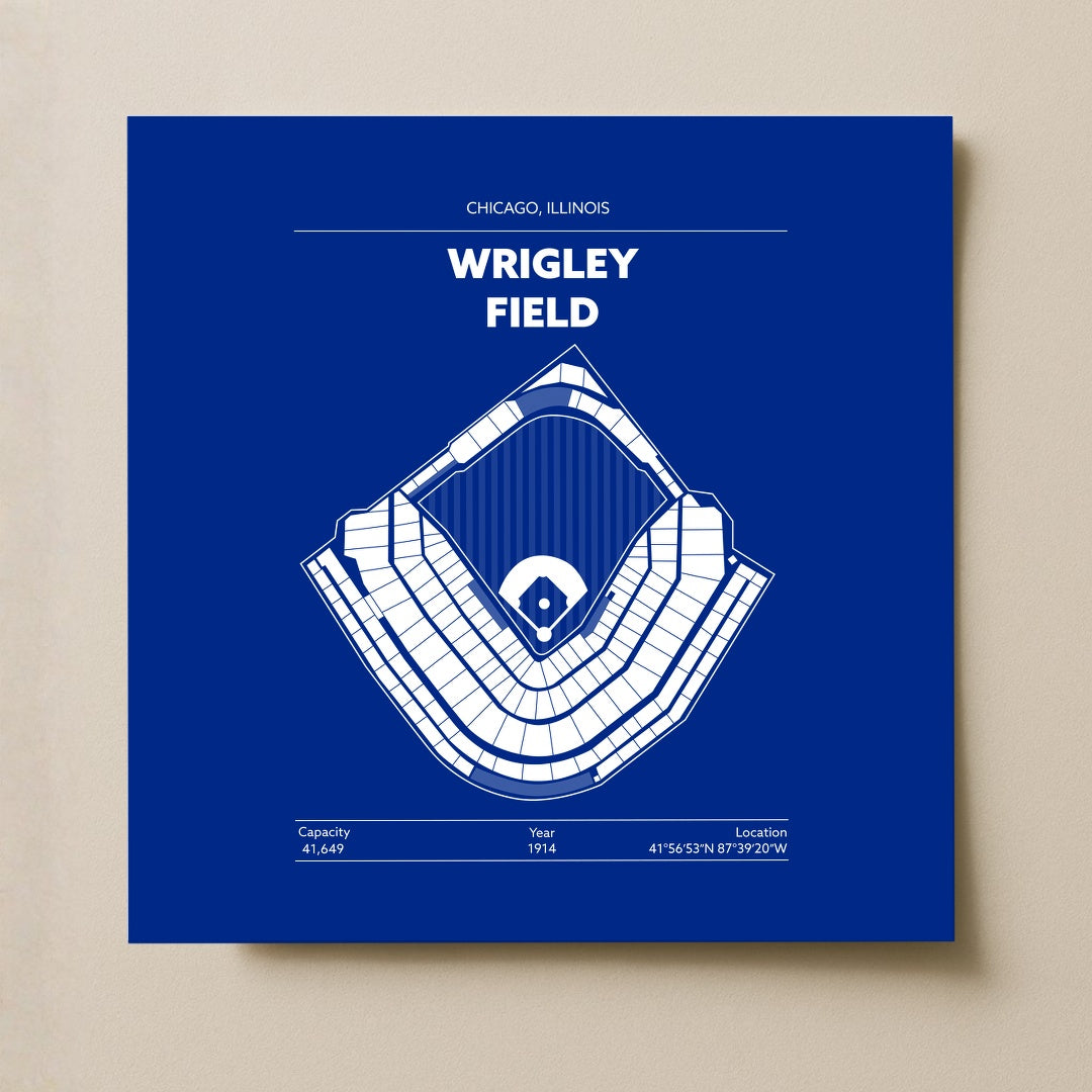 Wrigley Field Stadium - Classic Dark