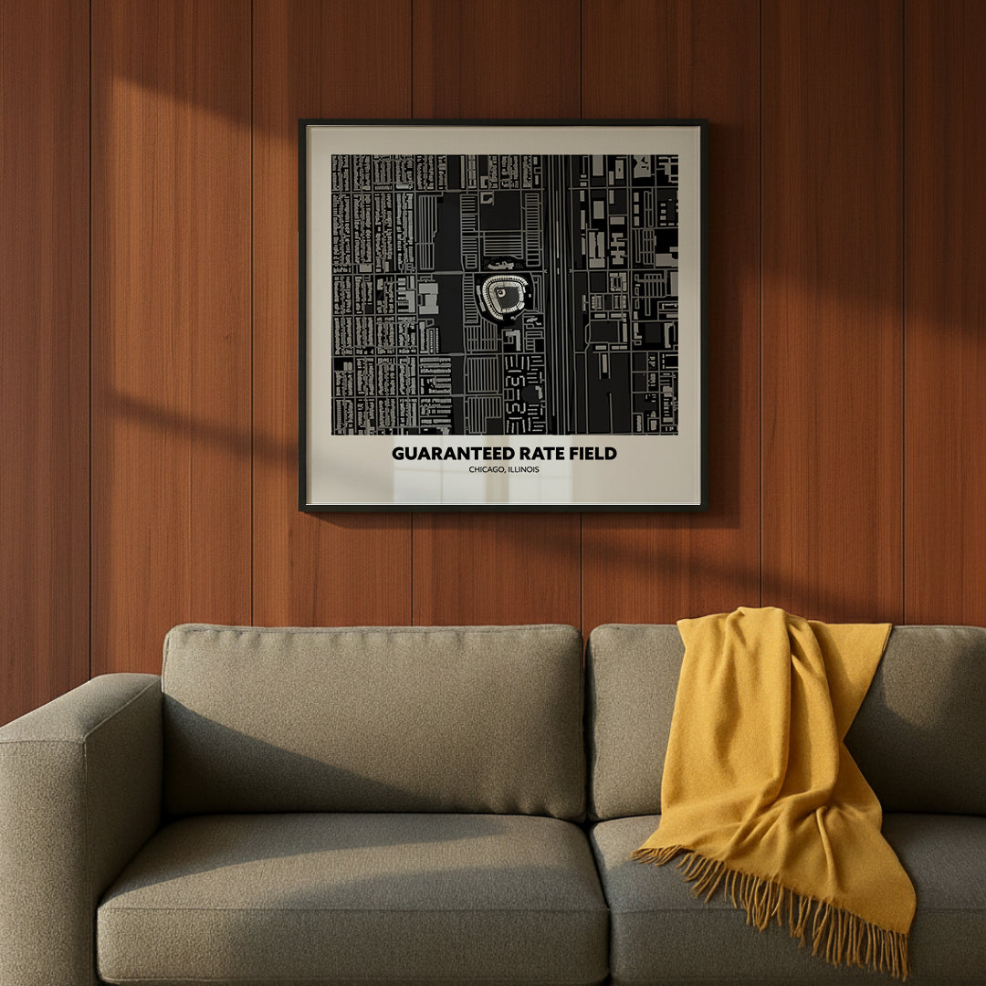 Guaranteed Rate Field - Aerial Minimal