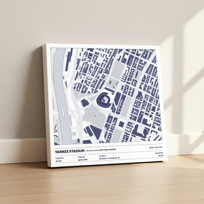 Yankee Stadium - City Map Light