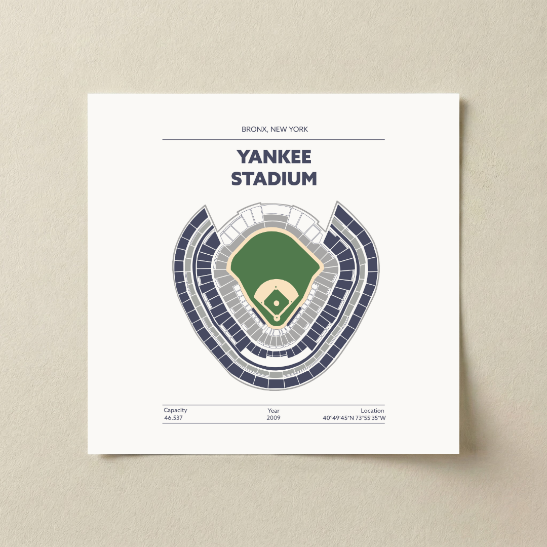 YANKEE STADIUM Signature - Detailed
